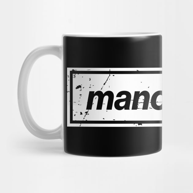The Mancunian Indie Music Manchester White by Butter Creative